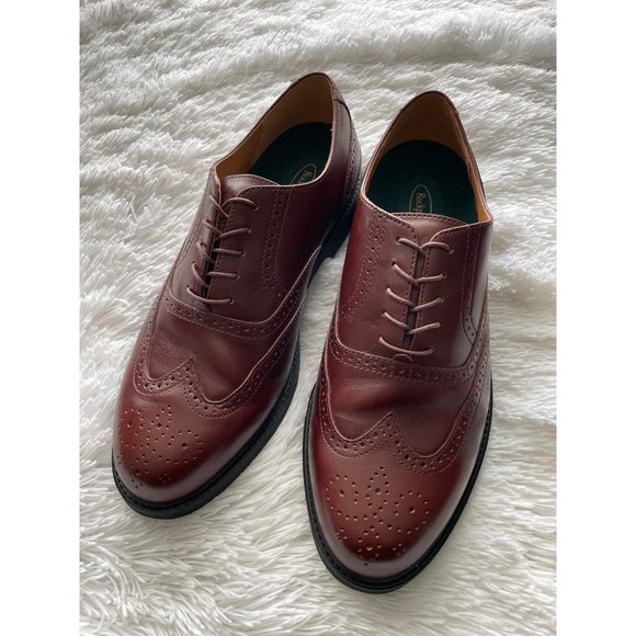 ROCKPORT NWOB Wingtip Oxford Shoe Brown Size 10W main image 9